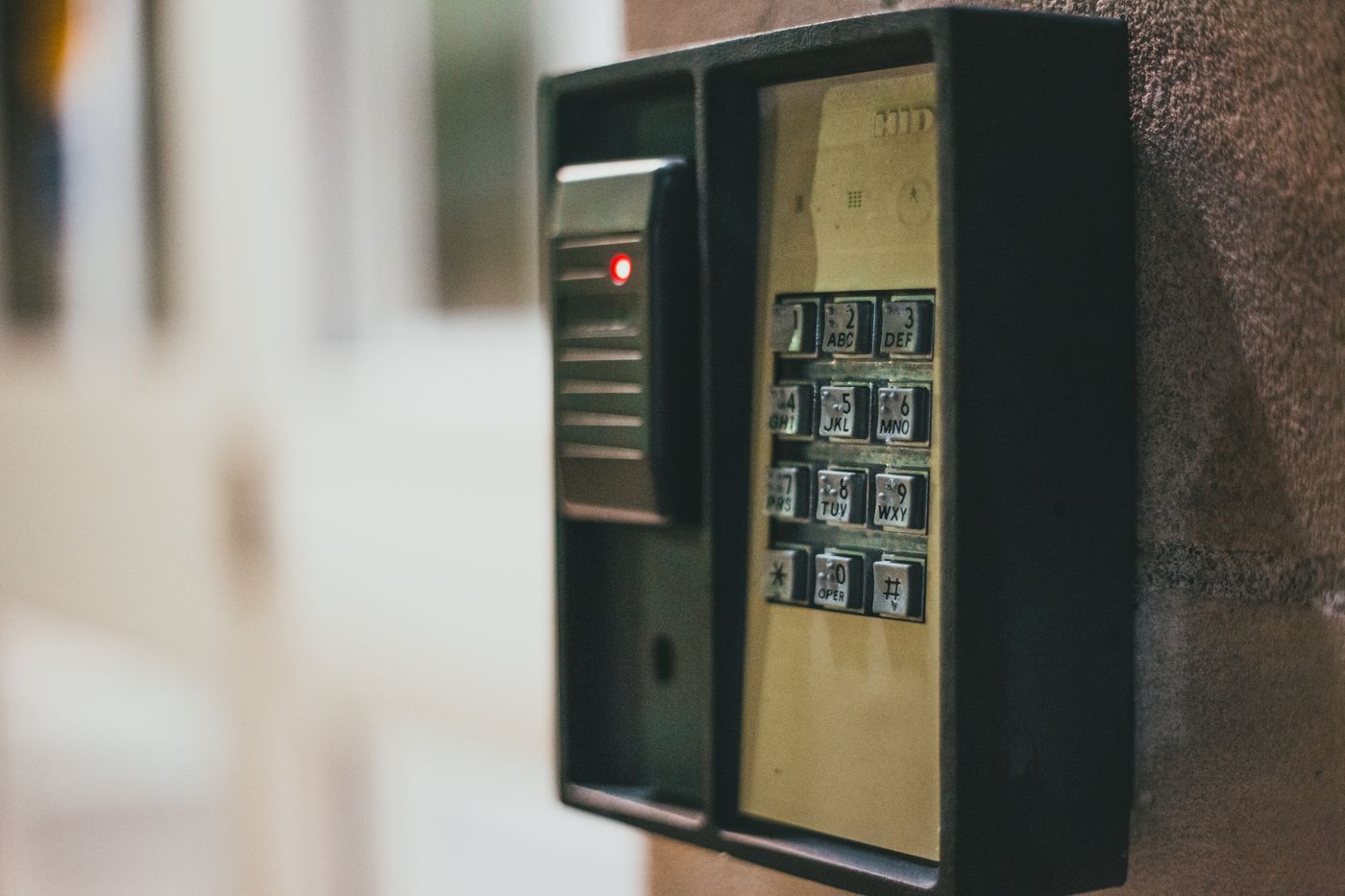 Alarm keypad