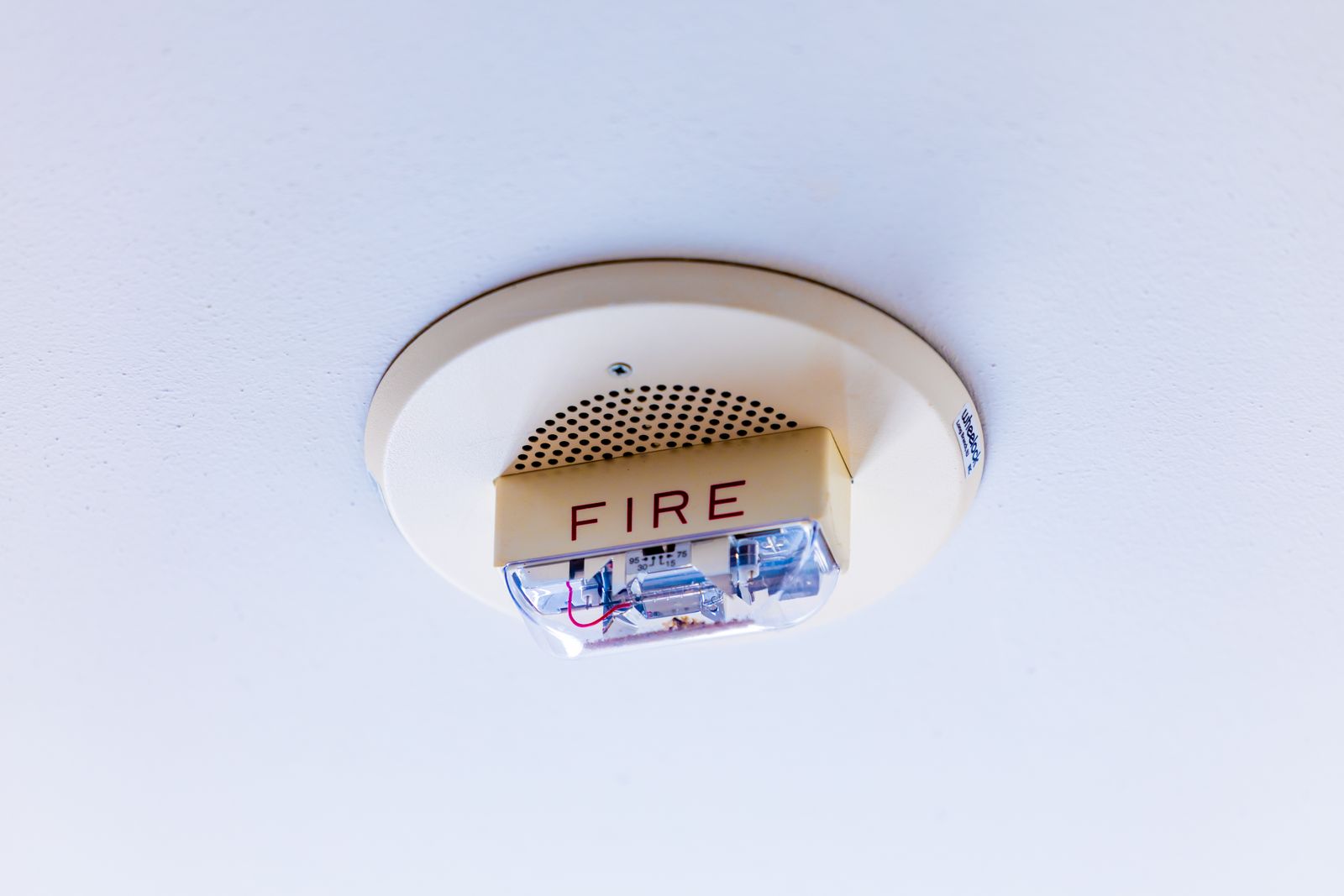 Ceiling sounder and beacon