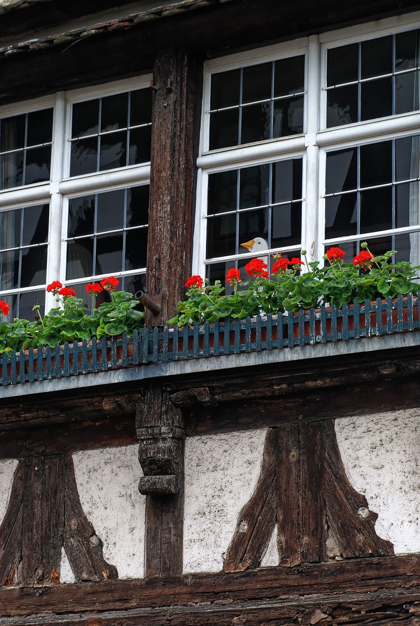 Half-timbered facade