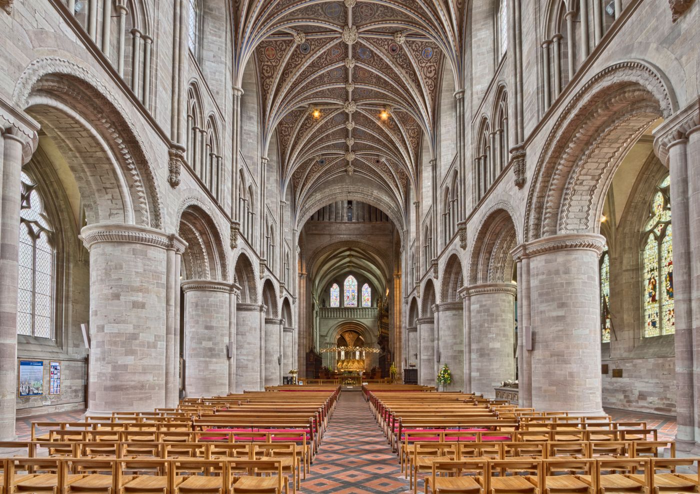 Hereford Cathedral nave