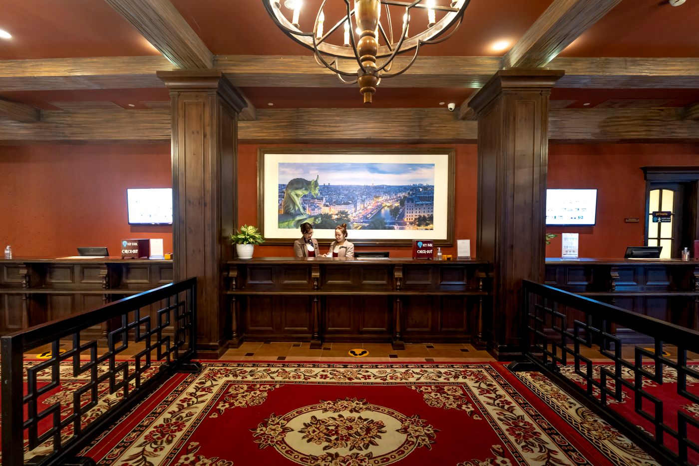 Hotel lobby