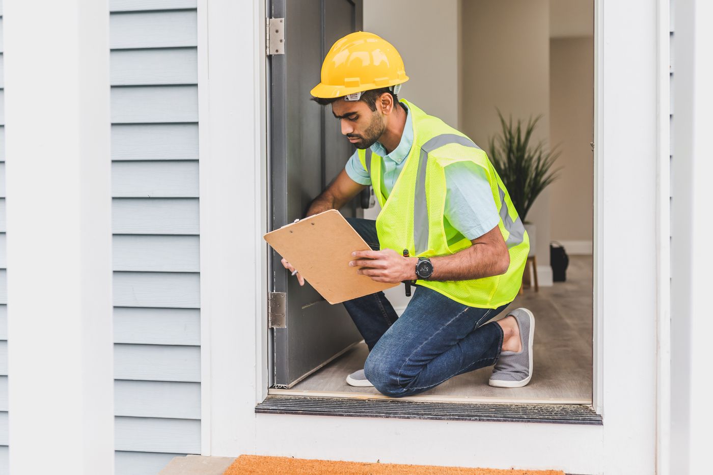 Inspecting a doorset