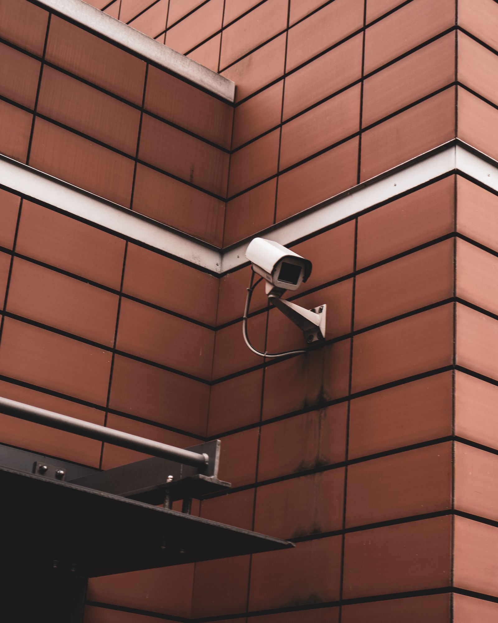 CCTV on a commercial building